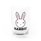 DRIPPEDのRABBIT-うさぎ- Water Glass :front