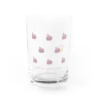 イラストレーター アキタヒロミのりんご Water Glass :front
