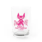 andymenteのHELL CAT REGION Water Glass :front