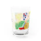 hal+ Harumi Niwanoのパリの春 Water Glass :front