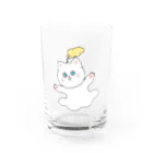 あげいもやさんのえいりあんきゃっつ Water Glass :front