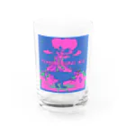 メイド　ミー　チャムのティラノサウルス Water Glass :front