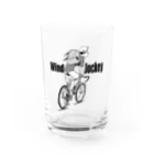 nidan-illustrationの"Wind Jockey" Water Glass :front