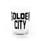 stereovisionのGolden City Water Glass :front