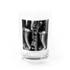 くんちゃんちのバセットホルン Water Glass :front