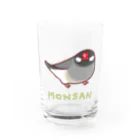 MONSAN SHOPの《MONSAN》桜文鳥 グラス前面