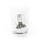 田んぼ前のあのお店の女の子コーデ Water Glass :front