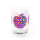 LalaHangeulのはんぐるde林檎たち Water Glass :front