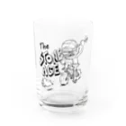 nidan-illustrationの"The STONE AGE" #1 Water Glass :front