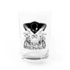 nidan-illustrationの"DUAL PERSONALITY"(B&W) #1 Water Glass :front