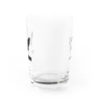 MIRINの影絵_DOVE Water Glass :front