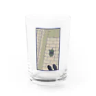 佐々木製作 スズリ工場の見上げている世界 Water Glass :front