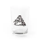 SAUL ロゴグッズ売り場のSAUL kuro Water Glass :front