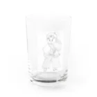 せっぱつまりこの激闘新撰組:ラフスケッチ Water Glass :front