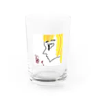 paca SHOPのハナ*トイキ Water Glass :front