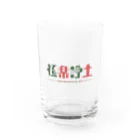 梨の極楽浄土 Water Glass :front