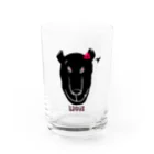 mya-mya=MIYA JUNKO's shop 02のLION GIRL Water Glass :front