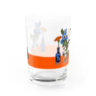 tomidoronの生花を見守る石・テーブル付き Water Glass :front