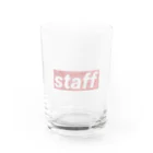 ruby mini moonのstaff Water Glass :front
