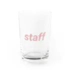 ruby mini moonのstaff ping  Water Glass :front