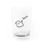 放課後たいやきくらぶのおばけちゃん Water Glass :front