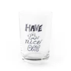 kay97のHave a nice day Water Glass :front