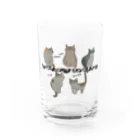 佐藤雅美のグッズざんまいのオールスターズ2〜佐藤さんちは猫ざんまい〜 Water Glass :front