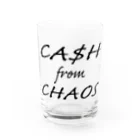 Generousのcash from chaos Water Glass :front