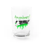 ボーダーコリー景虎のボーダーコリー景虎グッズ Water Glass :front