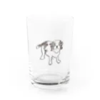 みみのラブリーめっちゃんん Water Glass :front