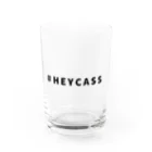 きのこ屋の#HEYCASS Water Glass :front