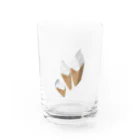 こたけの輪切りソフトクリーム Water Glass :front