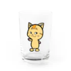 ハッピーちゃんねる。のハッピーグッズ Water Glass :front