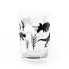 志村リョウのお店の恐竜時代 Water Glass :front