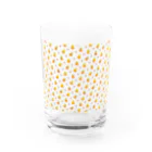 蜜柑小屋suzuri店のうさみかん Water Glass :front