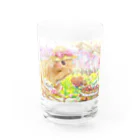 白石拓也のデジタルイラスト「プロポーズ」 Water Glass :front