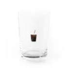 橘ぽてとのコーヒー Water Glass :front