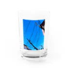 Wave8284の晴天 Water Glass :front
