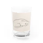 なかお まりこのふつうの猫 Water Glass :front