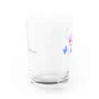 ひのいろ研究室　購買部のアガパンサス：恋の訪れ Water Glass :front
