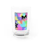 LalaHangeulのにゃんですか？ Water Glass :front