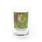 Strawberry Emmaの庭のShort rest Water Glass :front