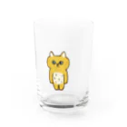 yuuhiのおみせのシュールなネコ Water Glass :front