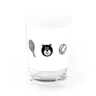 suzuka eのテニスベア Water Glass :front