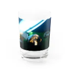 淡水大好きのニホンイシガメのミントちゃん Water Glass :front