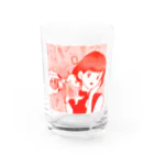 もももも桃もももももものアリクイボディーガード Water Glass :front