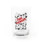 Frei Hyäneのポップパンクロック（黒） Water Glass :front