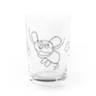 yosuke-Tのいつかのハムスターとおならくん Water Glass :front