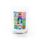 ue☆(ウイ）のシューちゃんのお友達 Water Glass :front