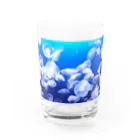 シロツメクサの海月 Water Glass :front